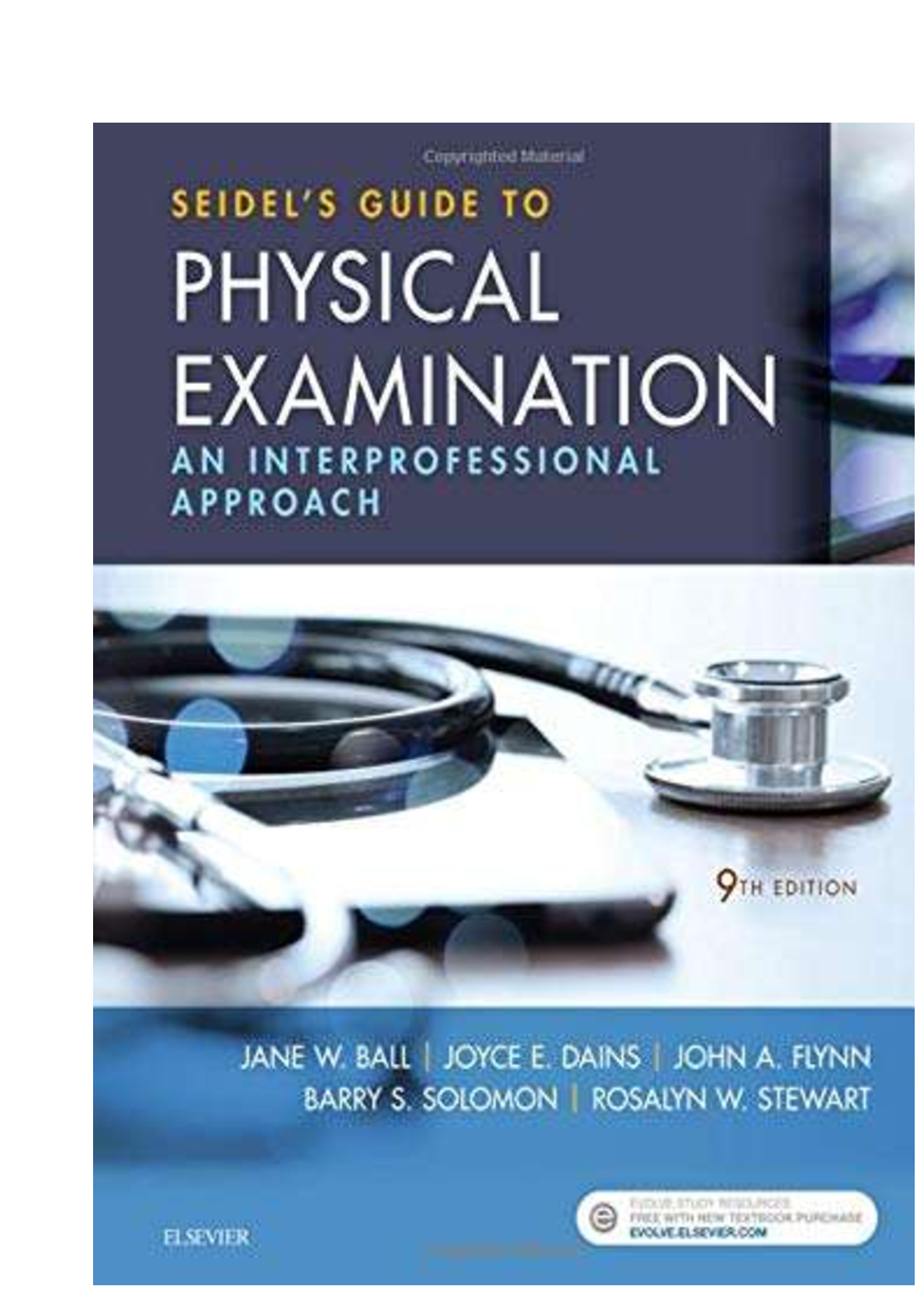 Preview image for SEIDEL's GUIDE TO PHYSICAL EXAMINATION 9TH EDITION BALL COMPLETE TEST BANK, QUESTIONS AND ANSWERS (DEEPLY EXPLAINED).